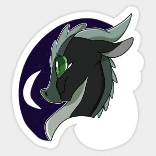 Moonwatcher Night Sticker